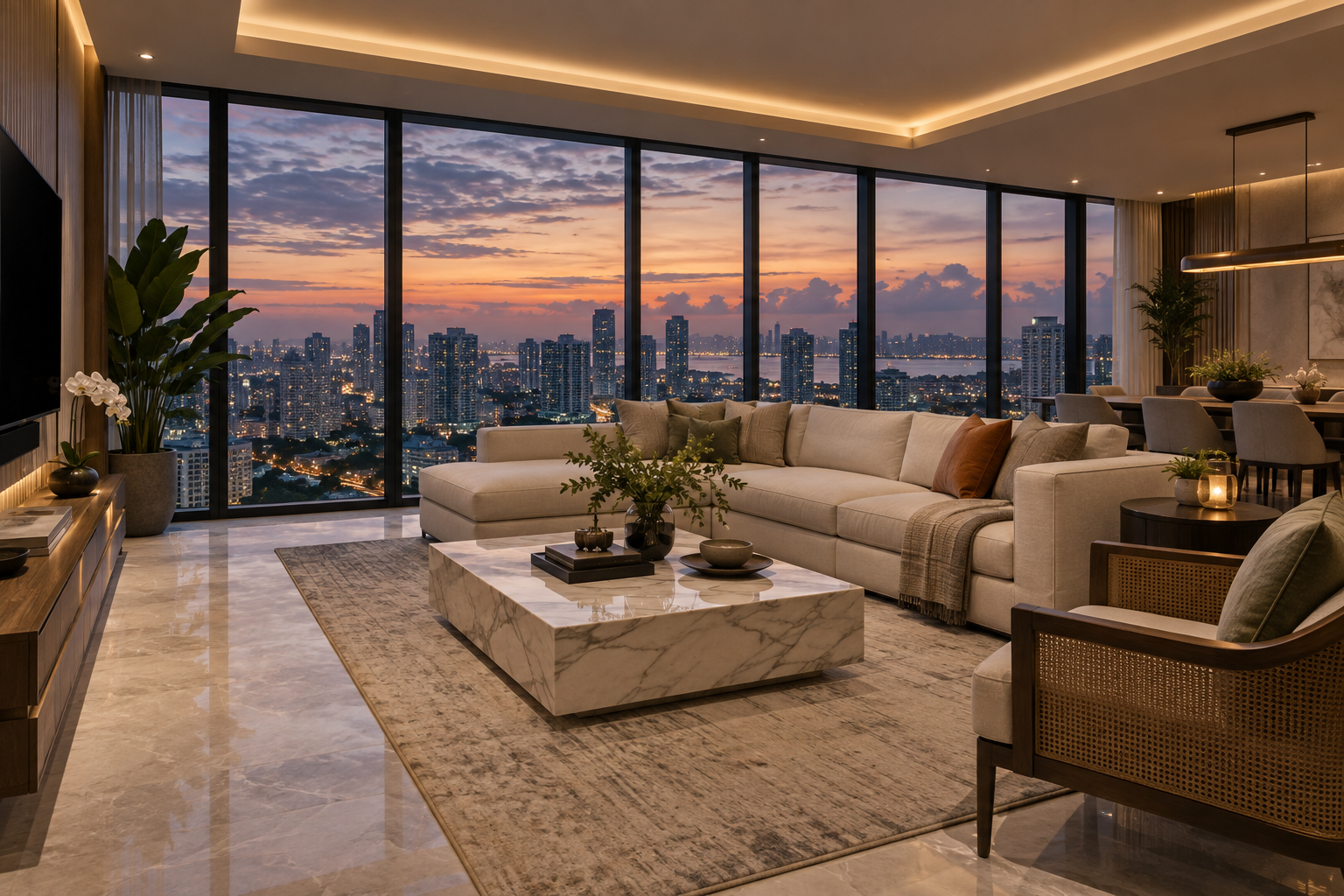 Illustrative Pasay penthouse image